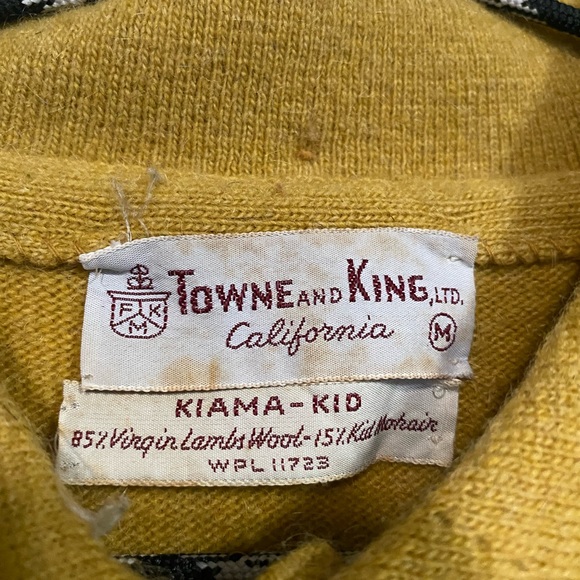 Towne and King LTD wool and mohair sweater - Picture 5 of 6